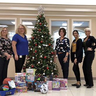 Pine Crest Elementary Angel Tree Toy Drive