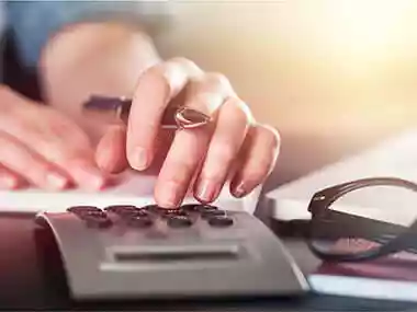 Access financial calculators