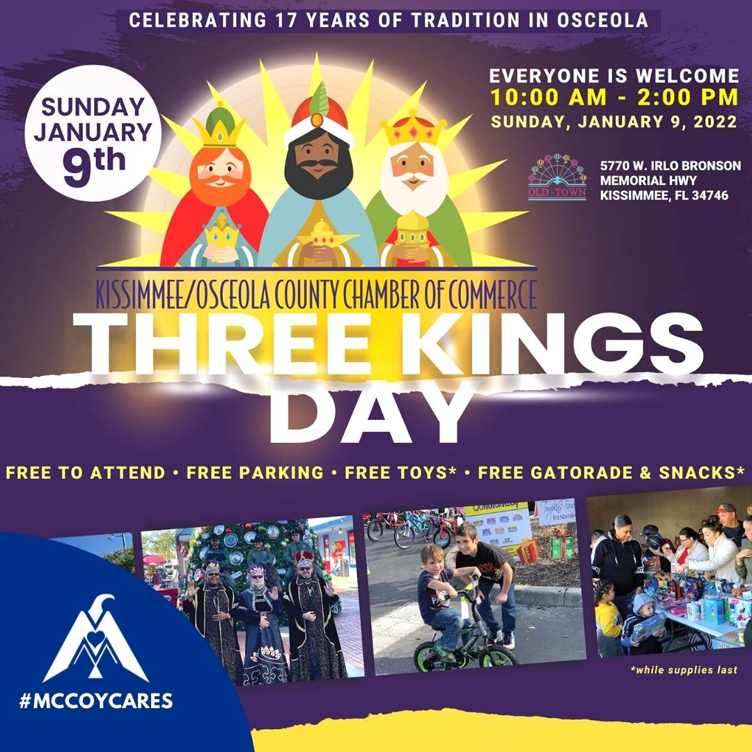 Three Kings Day flyer